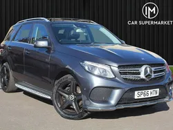 Grey Used 2016 Mercedes GLE350 AMG Line Premium Estate | £15,885 (Fair price)