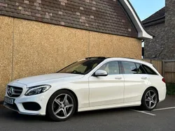 White Used 2015 Mercedes C200 AMG Line Premium Plus Estate | £11,450 (Expensive)