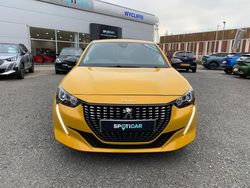 Yellow Used 2022 Peugeot 208 Active+ Hatchback | £13,595 (Fair price)
