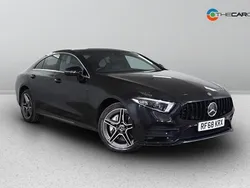 Black Used 2018 Mercedes CLS350 AMG line Coupe | £23,475 (Fair price)