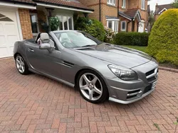 Silver Used 2012 Mercedes SLK250 AMG Cabriolet | £5,445 (Fair price)
