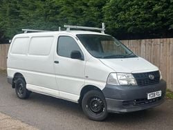 White Used 2008 Toyota HiAce Van | £3,495 (Good price)