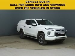 White Used 2021 Mitsubishi L200 Pickup | £20,940 (A bit pricey)
