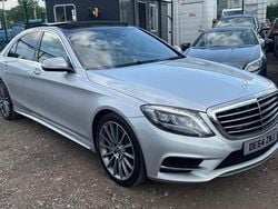 Silver Used 2015 Mercedes S350L AMG line Sedan | £13,995 (Good price)