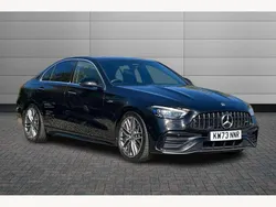 Black Used 2023 Mercedes C43 AMG Premium Sedan | £45,750 (Fair price)