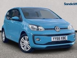 Blue Used 2016 VW up! Highline Hatchback | £7,439 (Fair price)