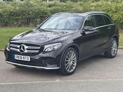 Black Used 2018 Mercedes GLC250 AMG line SUV | £16,900 (Good price)