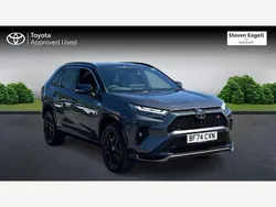 Grey/black Used 2024 Toyota RAV4 Hybrid Sport SUV | £44,365