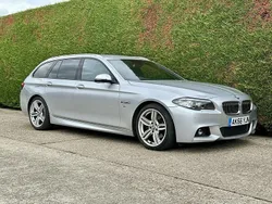 Silver Used 2016 BMW 520 M Sport Estate | £11,495 (Fair price)