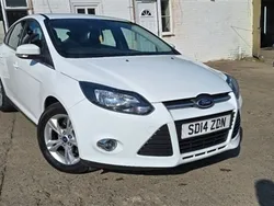 White Used 2014 Ford Focus Zetec Hatchback | £7,995 (A bit pricey)