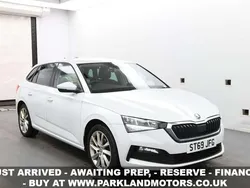 White Used 2019 Skoda Scala SE L Hatchback | £8,440 (Fair price)