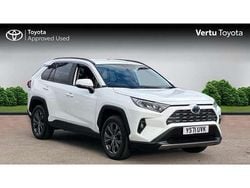 White Used 2022 Toyota RAV4 Hybrid Design SUV | £27,697 (Good price)