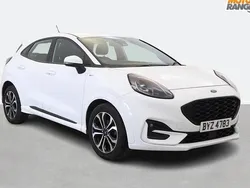 White Used 2022 Ford Puma Gen-E ST-Line SUV | £14,895 (Fair price)
