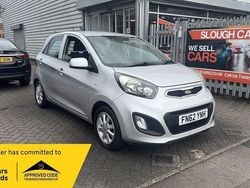 Silver Used 2012 Kia Picanto Air Hatchback | £1,995 (Expensive)