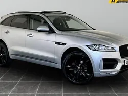 Silver Used 2019 Jaguar F-Pace R-Sport SUV | £17,995 (Fair price)