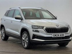 Brilliant silver metallic Used 2024 Skoda Karoq SE L SUV | £20,490 (Good price)
