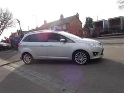 Metallic silver Used 2014 Ford Grand C-Max Titanium MPV | £4,995 (A bit pricey)