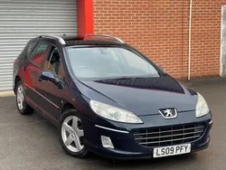 Blue Used 2009 Peugeot 407 Sport Estate | £2,495 (Fair price)