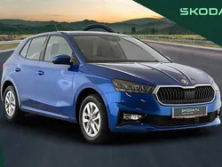 Race blue Used 2025 Skoda Fabia SE Hatchback | £18,790 (Fair price)