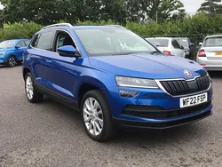 Blue Used 2022 Skoda Karoq SE L SUV | £17,435 (Fair price)
