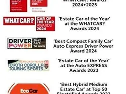 Scarlet flare Used 2023 Toyota Corolla Sport Estate | £26,690 (Fair price)