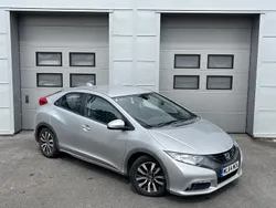 Silver Used 2014 Honda Civic ES Hatchback | £2,990 (Good price)