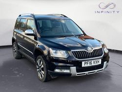 Black Used 2016 Skoda Yeti LAURIN & KLEMENT SUV | £13,749 (Fair price)