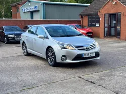 Silver Used 2015 Toyota Avensis Business Edition Sedan | £4,490