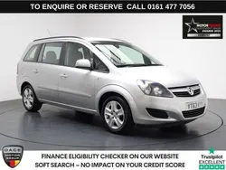 Silver Used 2013 Vauxhall Zafira MPV | £3,280 (Fair price)
