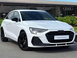 White Used 2024 Audi A3 e-tron Black Edition Hatchback | £30,980 (Expensive)