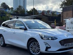 White Used 2020 Ford Focus Titanium Estate | £7,095 (Good price)