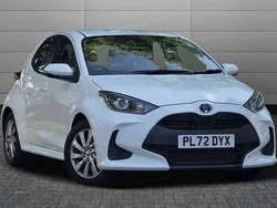 White Used 2023 Toyota Yaris Hybrid Hatchback | £16,150 (Good price)