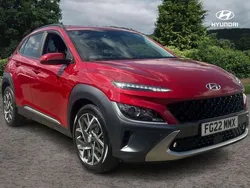 Red Used 2022 Hyundai Kona Premium SUV | £15,999 (Fair price)