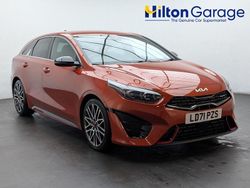 Orange Used 2021 Kia ProCeed Hatchback | £19,050 (Fair price)