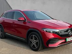 Red Used 2022 Mercedes EQA250+ AMG line SUV | £21,364 (Fair price)