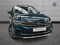 Blue Used 2023 VW Tiguan Elegance SUV | £28,879 (Fair price)