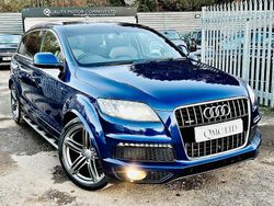 Blue Used 2014 Audi Q7 S-line plus SUV | £13,950 (A bit pricey)