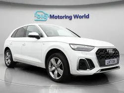 White Used 2021 Audi Q5 S-Line SUV | £27,900 (Good price)