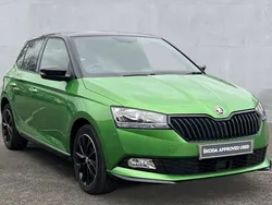 Metallic rallye green Used 2021 Skoda Fabia Monte Carlo Hatchback | £12,780 (Expensive)