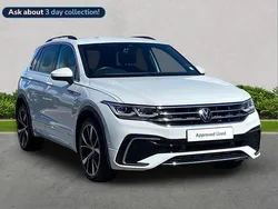 White Used 2023 VW Tiguan R-line SUV | £28,235 (Fair price)