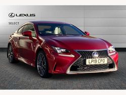 Red Used 2019 Lexus RC300h Sport Line Coupe | £22,995 (A bit pricey)