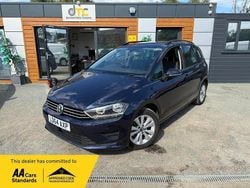 Blue Used 2014 VW Golf Sportsvan SE MPV | £4,995 (Fair price)