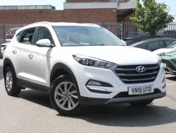 Polar white Used 2018 Hyundai Tucson SE SUV | £10,499 (Super price)
