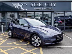 Grey Used 2022 Tesla Model Y Long Range AWD SUV | £27,985 (Expensive)