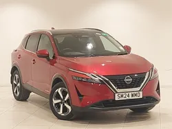 Red Used 2024 Nissan Qashqai N-Connecta SUV | £24,298 (Good price)