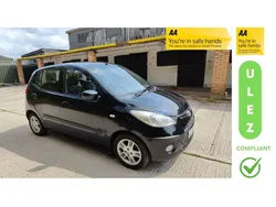 Black Used 2008 Hyundai i10 Comfort Hatchback | £1,999 (Fair price)