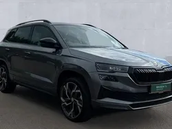 Graphite grey metallic New 2024 Skoda Karoq SportLine SUV | £29,250 (Expensive)