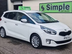 White Used 2016 Kia Carens 3 MPV | £5,250 (Good price)