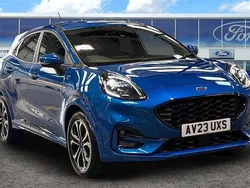 Blue Used 2023 Ford Puma Gen-E ST-Line Hatchback | £16,495 (Fair price)