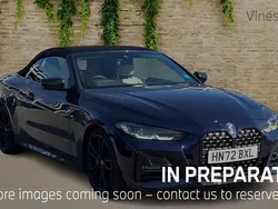 Blue Used 2022 BMW 420 M Sport Cabriolet | £36,995 (A bit pricey)